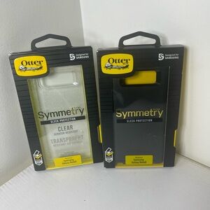 OtterBox Symmetry Samsung Galaxy Note 8 Case Lot Clear Glitter + Black NIB